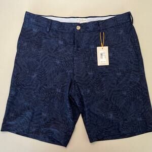 Peter Millar Crown Sport Performance Golf Shorts Size 33 Navy Blue NWT $100